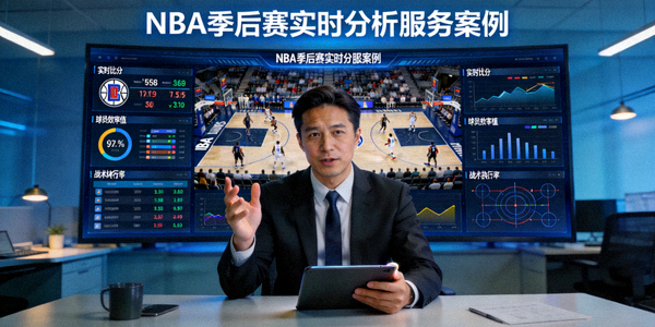 NBA季后赛实时分析服务案例：分析师与实时数据屏幕